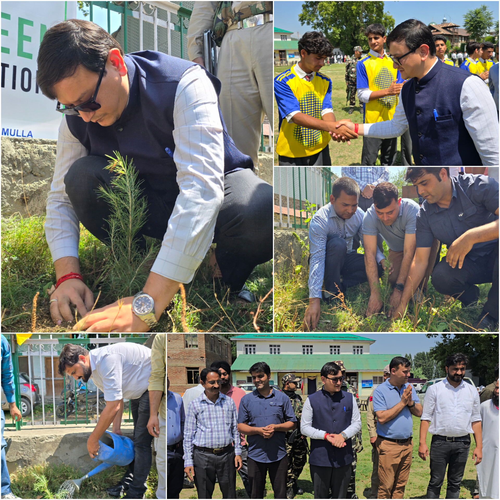 DEO Bla leads SVEEP activities at GHS Deewan Bagh Promoting Green Elections and Voter Engagement