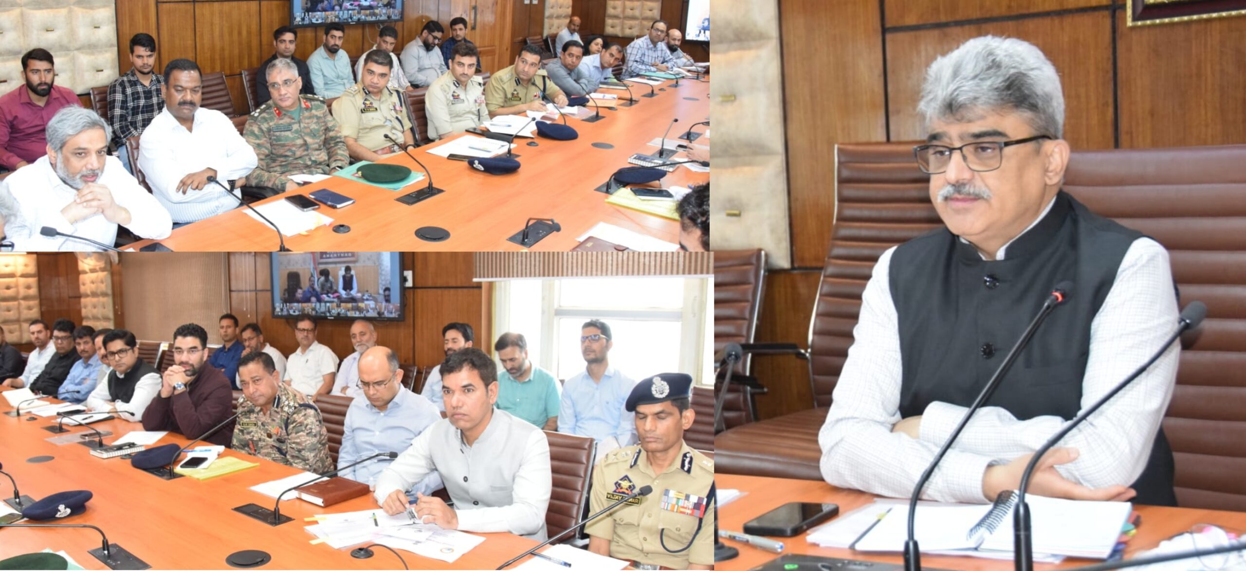 Atal Dulloo chairs high level flood preparedness meet of JK scaled