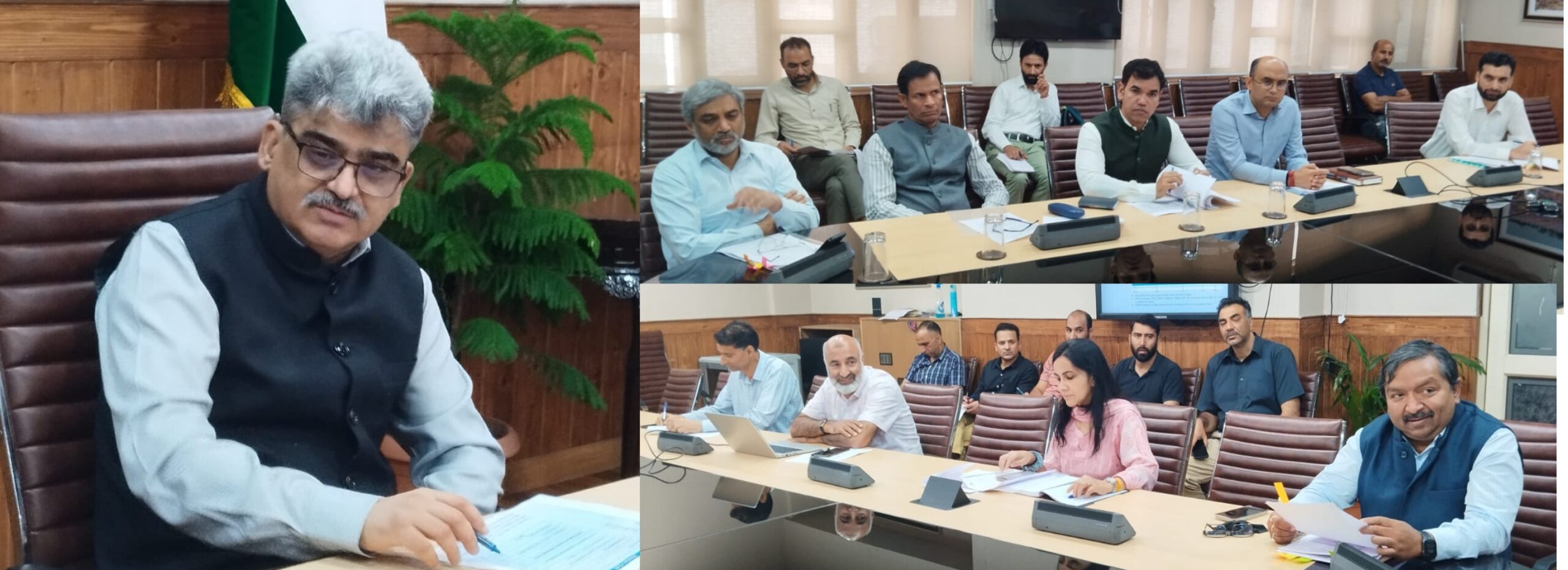 Chief Secretary reviews implementation of infra projects under PMG 6 scaled