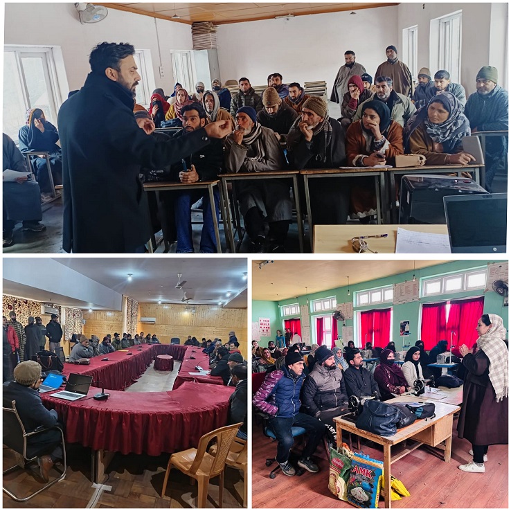 JKTPO organizes Onboarding Events for PM Vishwakarma beneficiaries across Kashmir Division