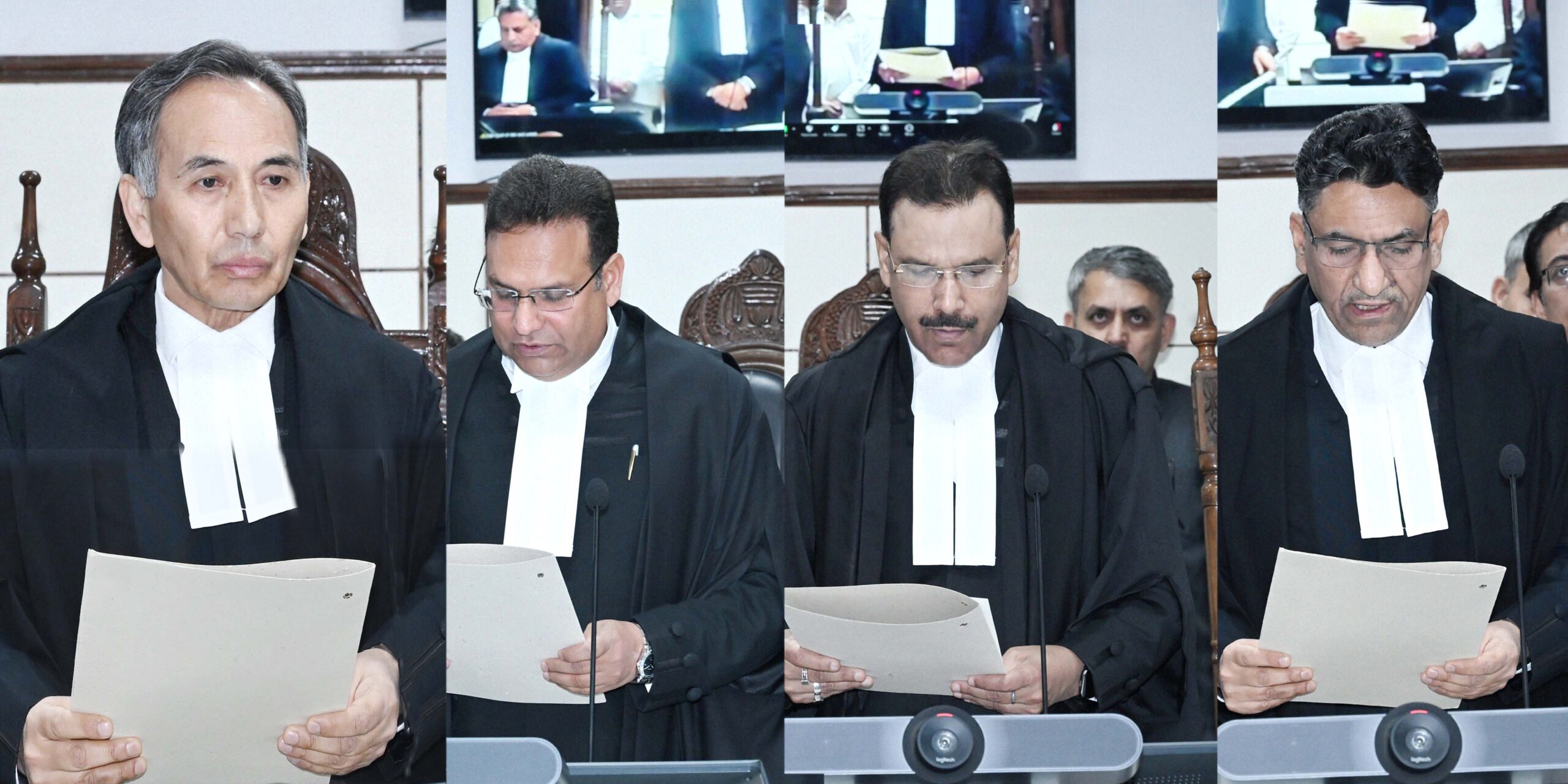 Chief Justice administers oath of office to Additional Judges as Judges scaled