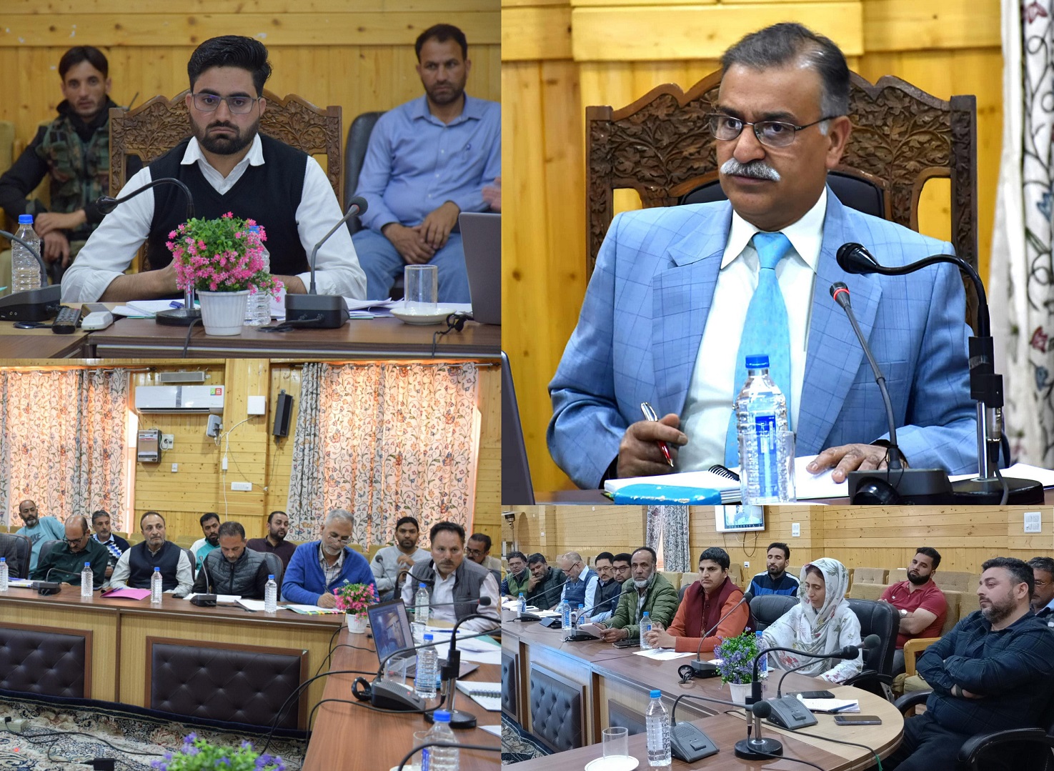 DC Bandipora Reviews Departmental Proposals for District Capex Budget 2025 26 emphasizes Timely Completion tangible Asset Creation