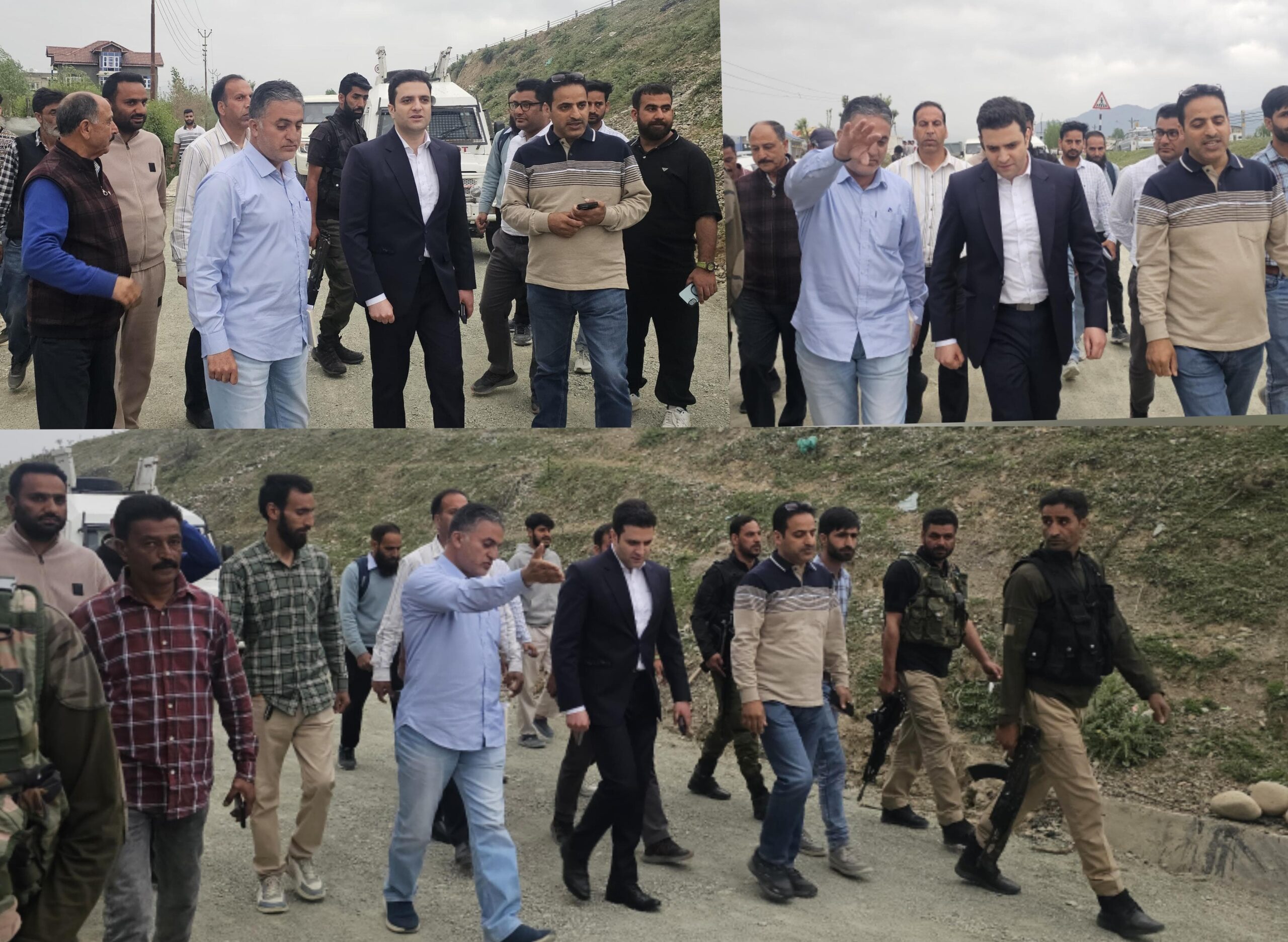 DC Kulgam Work on Khudwani approach road complete scaled