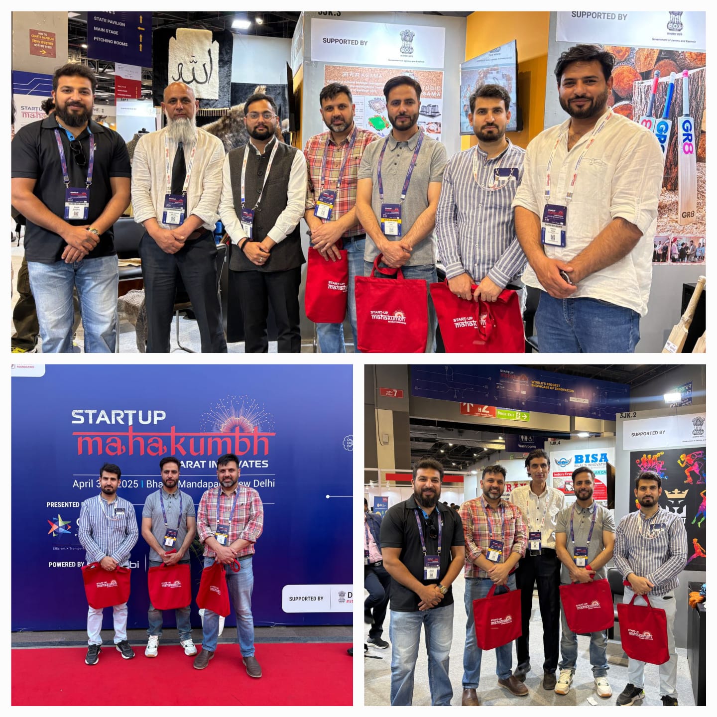 Five JK startups showcase innovation at Startup Mahakumbh 2.0
