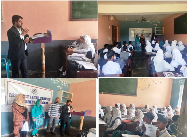 DLSA Budgam organizes Awareness programme on POSH Act at Al Asma Educational Institute