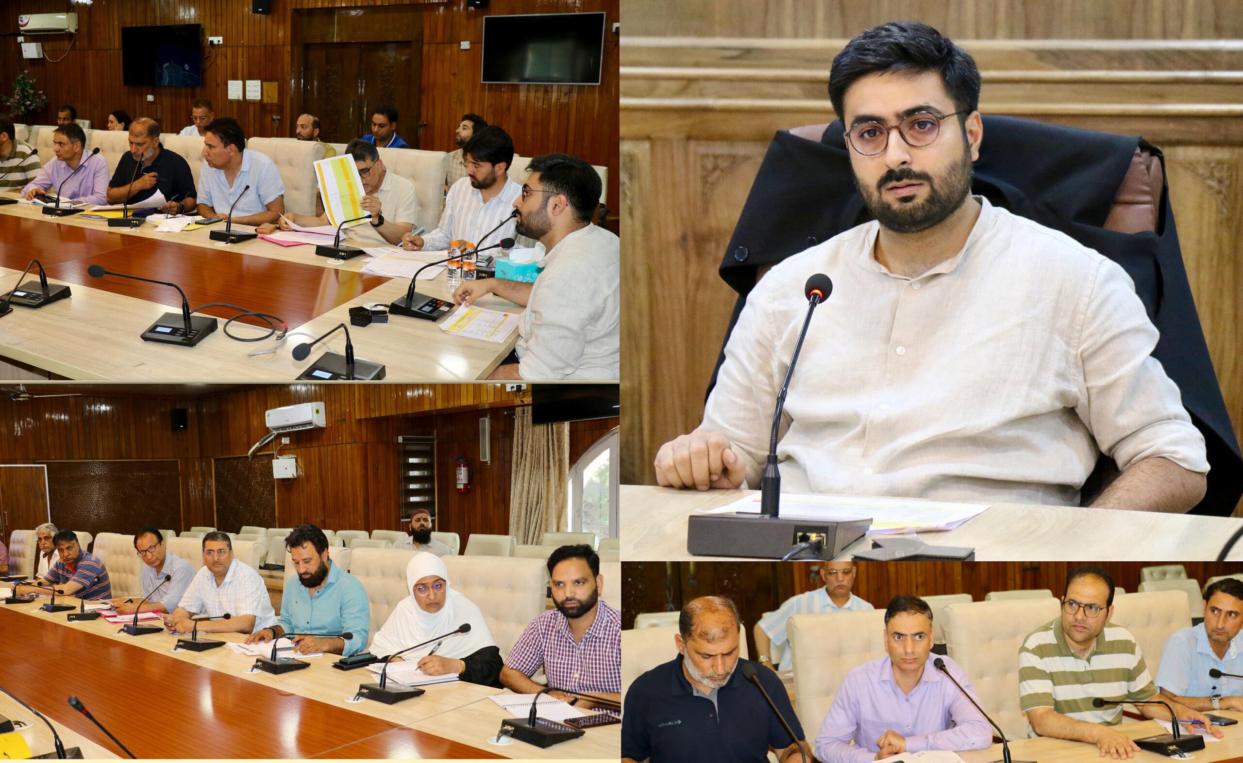 DC Srinagar reviews progress on heritage conservation projects in the District scaled