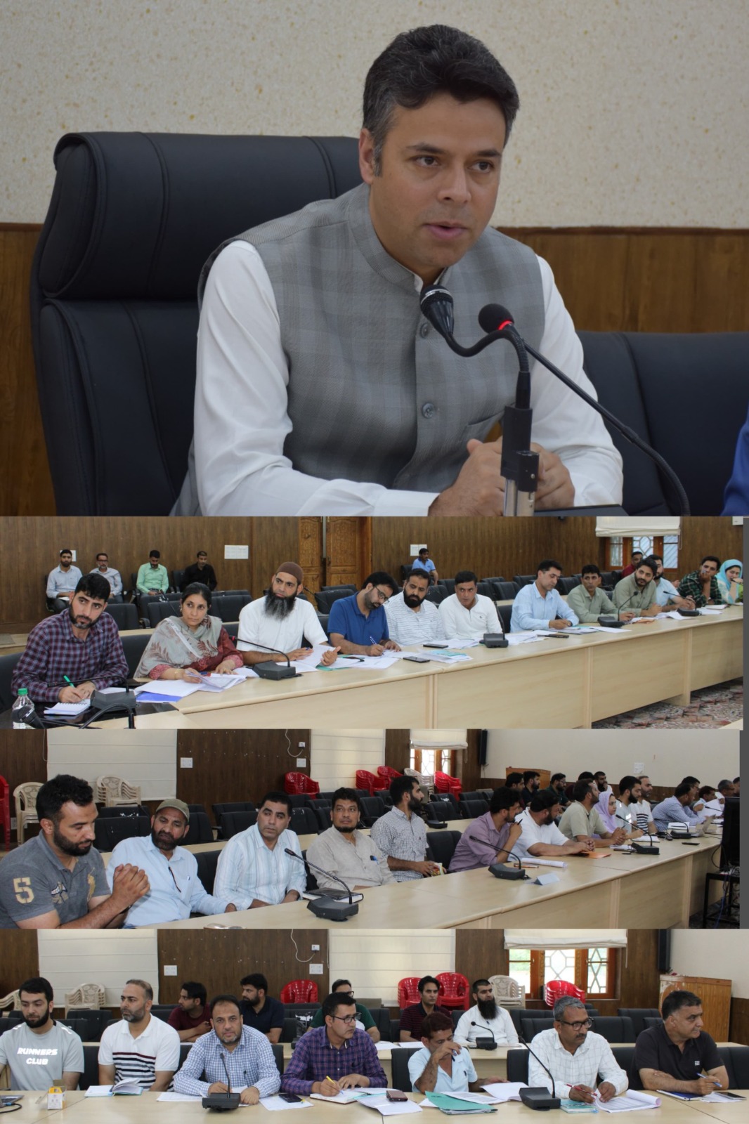 DDC Budgam reviews completion of all FHTCs under JJM