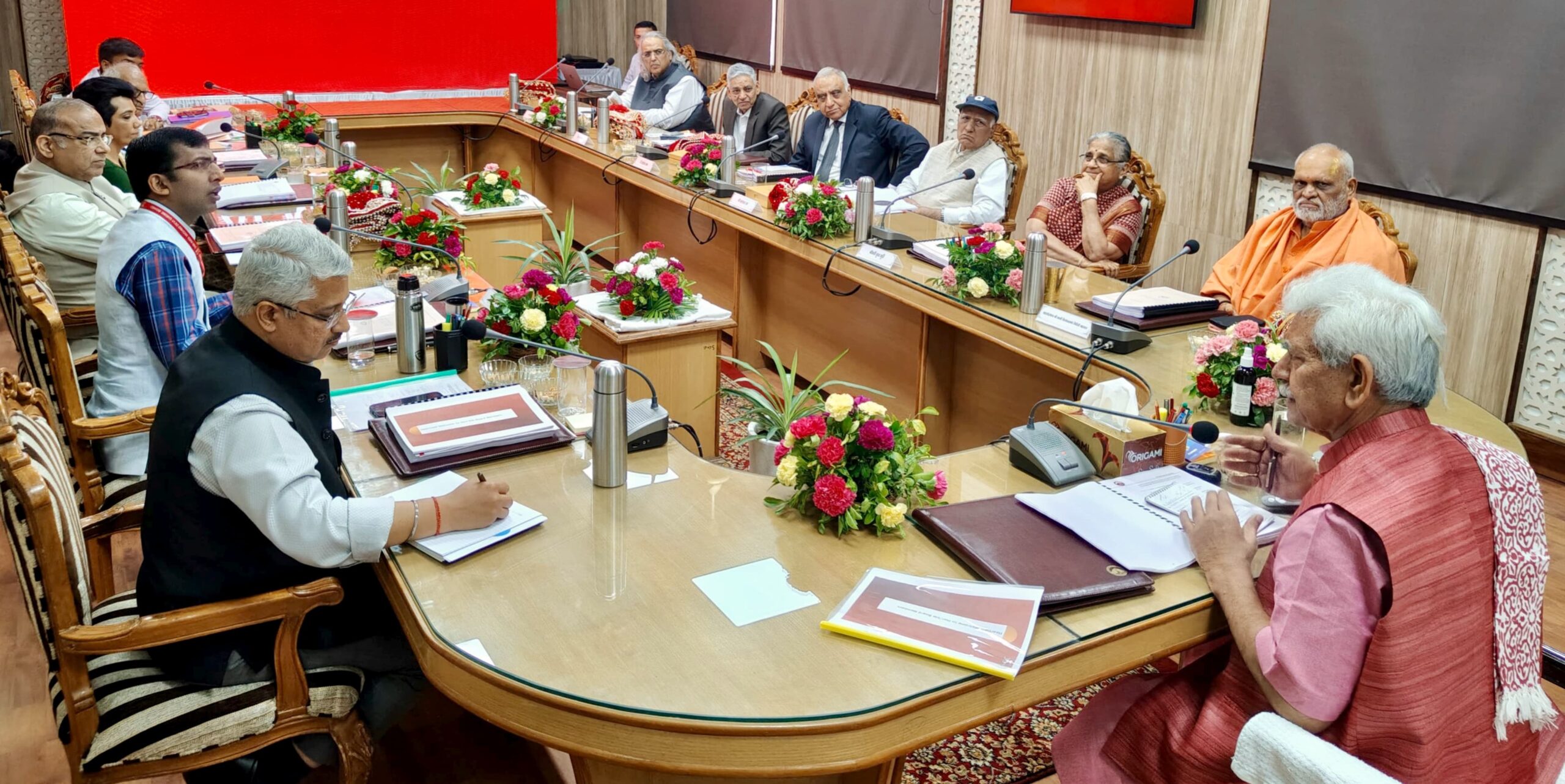 Lieutenant Governor Shri Manoj Sinha chaired the 75th Meeting of Shri Mata Vaishno Devi Shrine Board scaled
