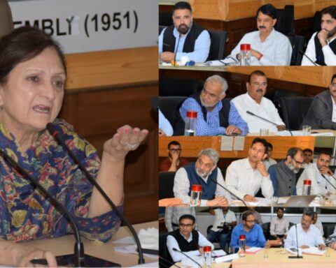 Latest 2 Committee on Estimates reviews Jal Shakti Departments functioning progress on WSSs in JK