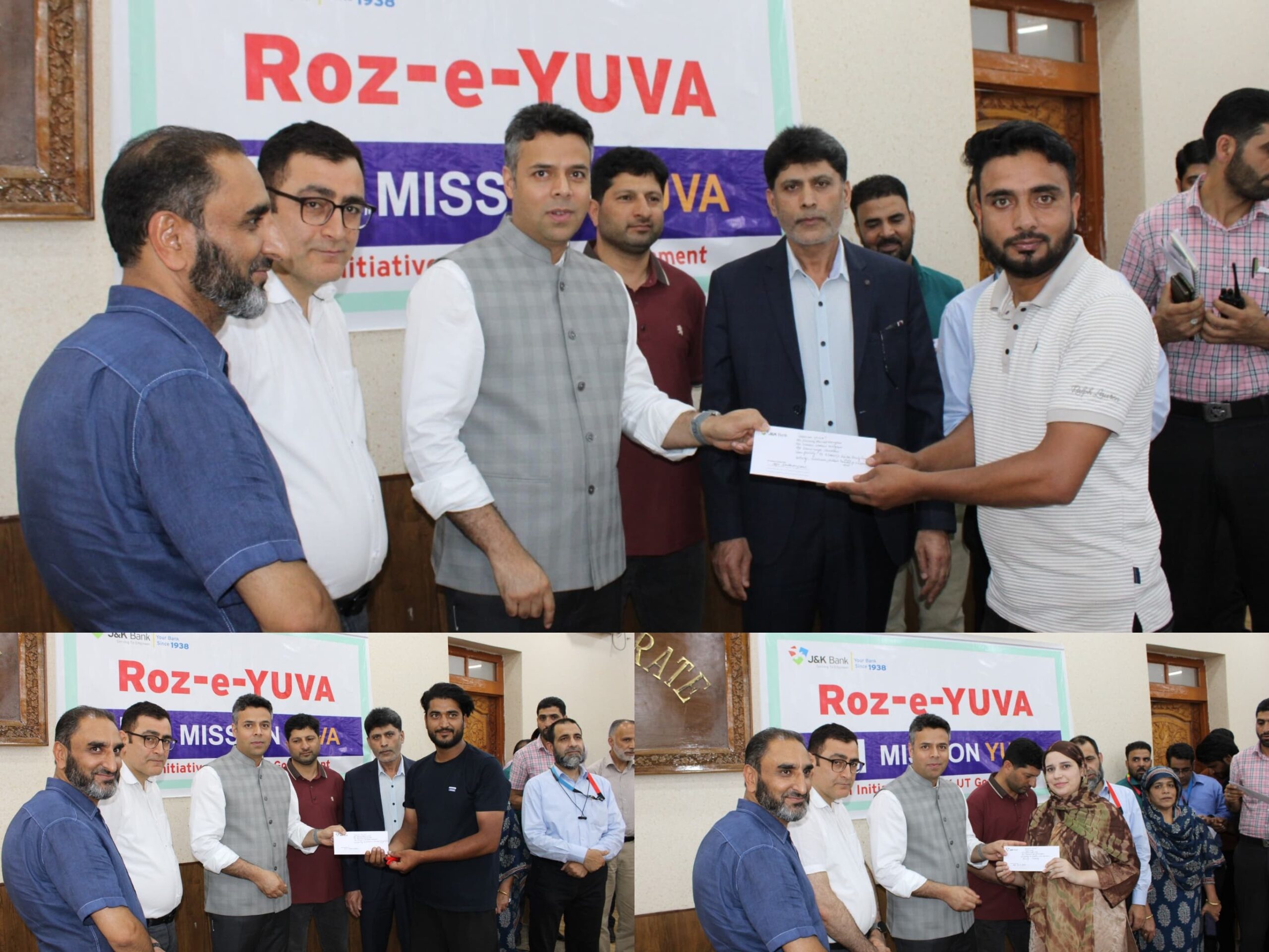 DC Budgam ROZ E YUVA Organized under MISSION YUVA by JK Bank at Budgam scaled