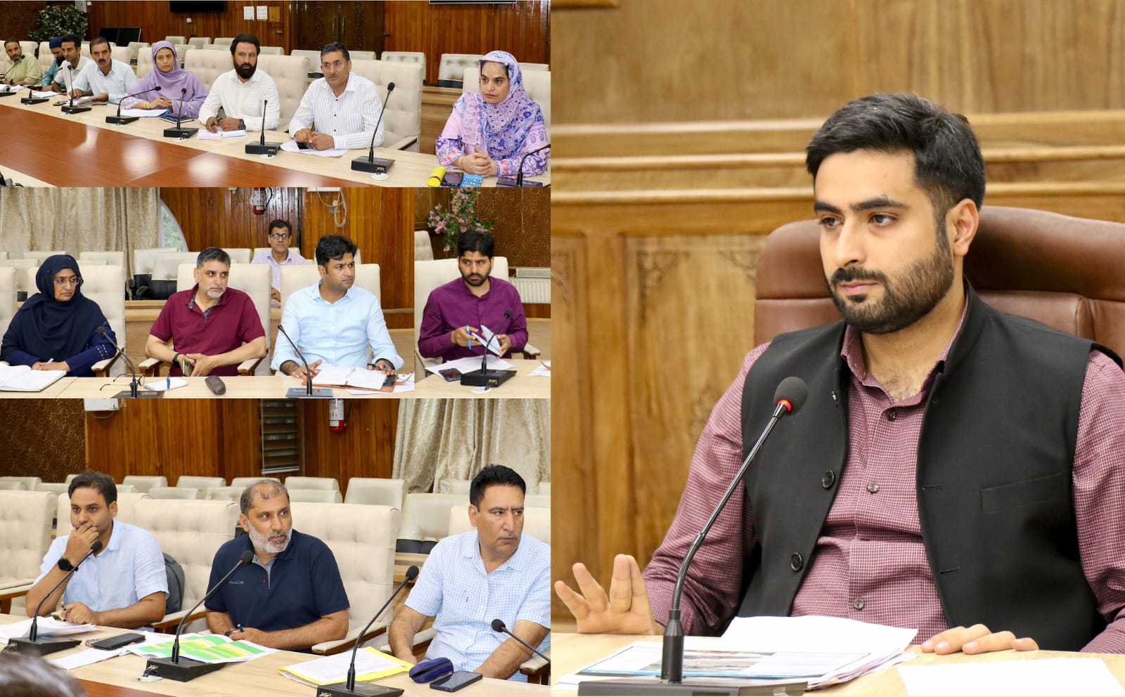 DC Srinagar reviews progress of projects under Scheme for Revival Restoration Preservation of Heritage Assets