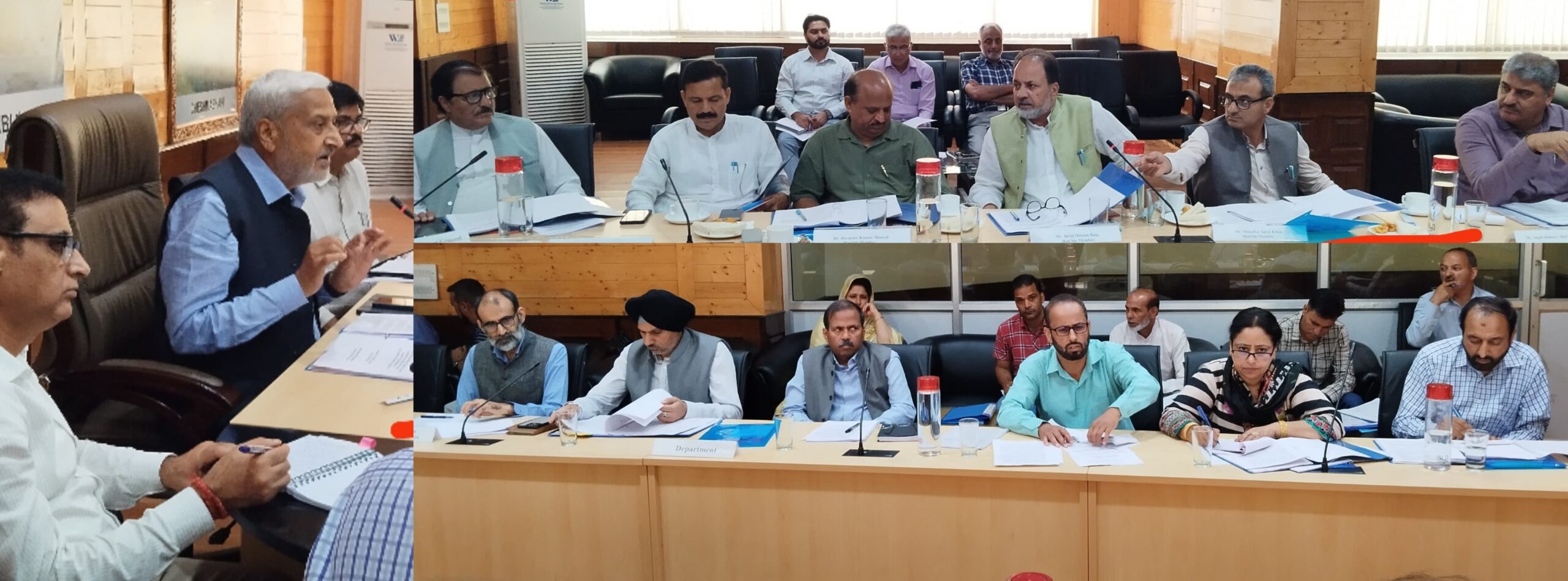 PAC meet discusses audit paras of Mining, I&C Depts 1 Public Accounts Committee holds meeting in Srinagar 21 scaled