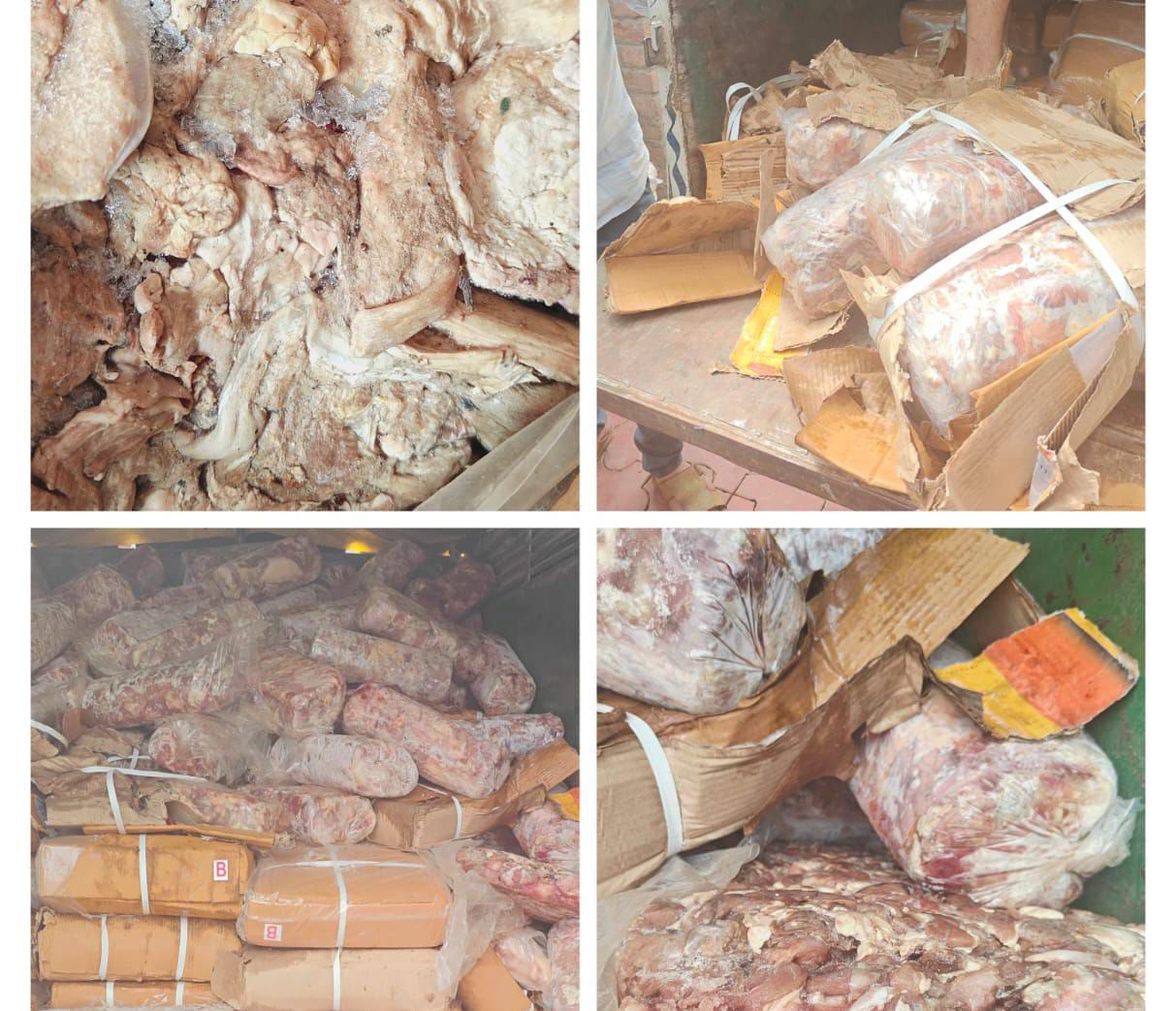 1,200 KG Rotten Meat Seized, Destroyed in Srinagar by Food Safety Dept